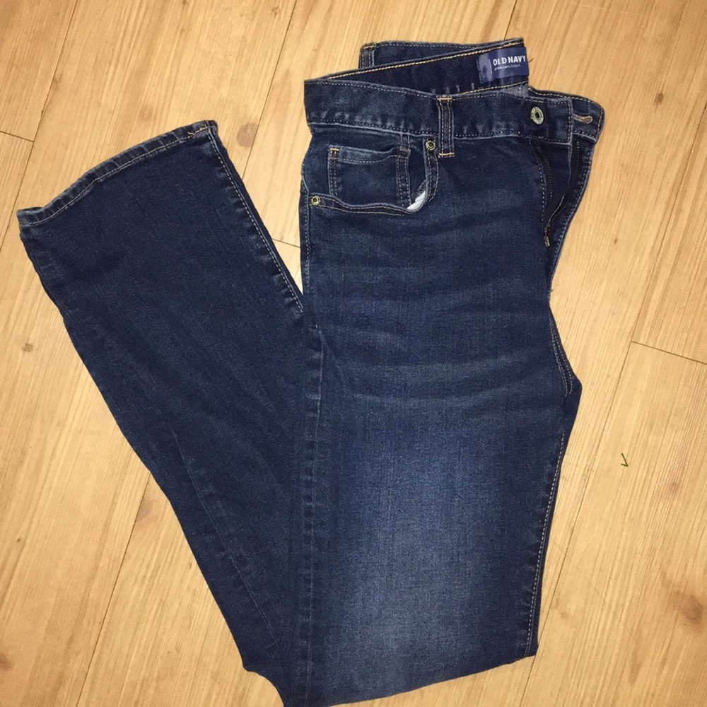 Old Navy Boys 18 Jeans, Slim Leg, Worn Once